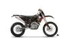 KTM C5 XCW 200/ 250 / 300 Dirt Bike Graphic Kit - 2011 Bone Collector Black