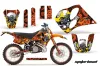 KTM C6 EXC 2 Stroke Dirt Bike Custom Graphic Kit - 1993-1997