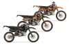KTM C6 EXC 2 Stroke Dirt Bike Custom Graphic Kit - 1993-1997