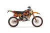 KTM C6 EXC 2 Stroke Dirt Bike Graphic Kit - 1993-1997 Motorhead Orange