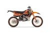 KTM C6 EXC 2 Stroke Dirt Bike Graphic Kit - 1993-1997 Reaper Orange