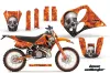 KTM C6 SX 2 Stroke Dirt Bike Custom Graphic Kit - 1993-1997