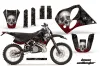 KTM C6 XC 2 Stroke Dirt Bike Graphic Kit - 1993-1997 Bone Collector Black