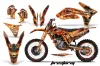 KTM C7 XC Dirt Bike Custom Graphic Kit - 2012-2013