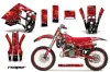 KTM C8 MXC / EXC 300 Dirt Bike Graphic Kit - 1990-1992 Reaper Red