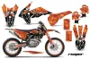 KTM C9 SX / SX-F / XC / XC-F Dirt Bike Custom Graphic Kit - 2013-2015