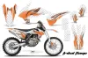 KTM C9 SX / SX-F / XC / XC-F Dirt Bike Custom Graphic Kit - 2013-2015