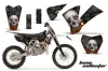 KTM SX 105 Dirt Bike Graphic Kit - 2004-2005 Bone Collector Black