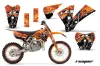 KTM SX 105 Dirt Bike Graphic Kit - 2004-2005 Reaper Orange