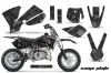 KTM SX 50 Adventure Jr / Sr Dirt Bike Graphic Kit - 2002-2008 Camoplate Black