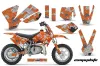 KTM SX 50 Adventure Jr / Sr Dirt Bike Graphic Kit - 2002-2008 Camoplate Orange