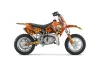 KTM SX 50 Adventure Jr / Sr Dirt Bike Graphic Kit - 2002-2008 Motorhead Orange