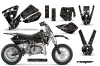 KTM SX 50 Adventure Jr / Sr Dirt Bike Graphic Kit - 2002-2008 Reaper Black