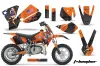 KTM SX 50 Adventure Jr / Sr Dirt Bike Graphic Kit - 2002-2008 T Bomber Orange