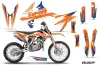 KTM SX 85 Dirt Bike Custom Graphic Kit - 2013-2017