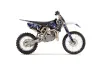 KTM SX 85 Dirt Bike Graphic Kit - 2004-2005 Mad Hatter Silver