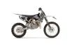 KTM SX 85 Dirt Bike Graphic Kit - 2004-2005 Skulls and Hammers White
