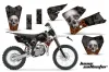 KTM SX 85 Dirt Bike Graphic Kit - 2006-2012 Bone Collector Black