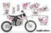 KTM SX 85 Dirt Bike Graphic Kit - 2006-2012 Butterfly White
