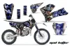 KTM SX 85 Dirt Bike Graphic Kit - 2006-2012 Mad Hatter Silver