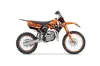 KTM SX 85 Dirt Bike Graphic Kit - 2006-2012 Reaper Orange
