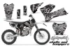 KTM SX 85 Dirt Bike Graphic Kit - 2006-2012 Skulls and Hammers White