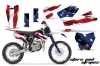 KTM SX 85 Dirt Bike Graphic Kit - 2006-2012 Stars and Stripes Red White & Blue