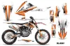 KTM SX-F / XC-F 250 / 350 / 450 Dirt Bike Graphic Kit - 2016-2018 Slash Orange