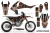 KTM SX-F / XC-F 250 / 350 / 450 Dirt Bike Graphic Kit - 2016-2018 Widow Maker Orange