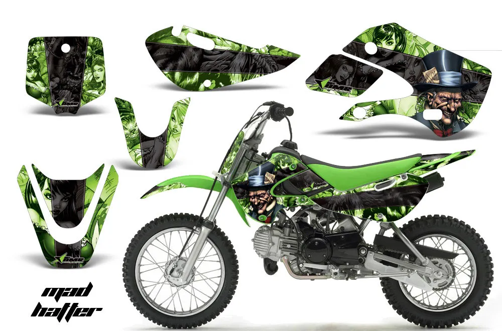 Suzuki DRZ 110 Dirt Bike Custom Graphic Kit - All Years