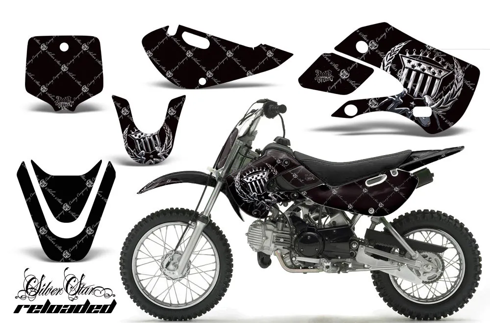 Suzuki DRZ 110 Dirt Bike Custom Graphic Kit - All Years