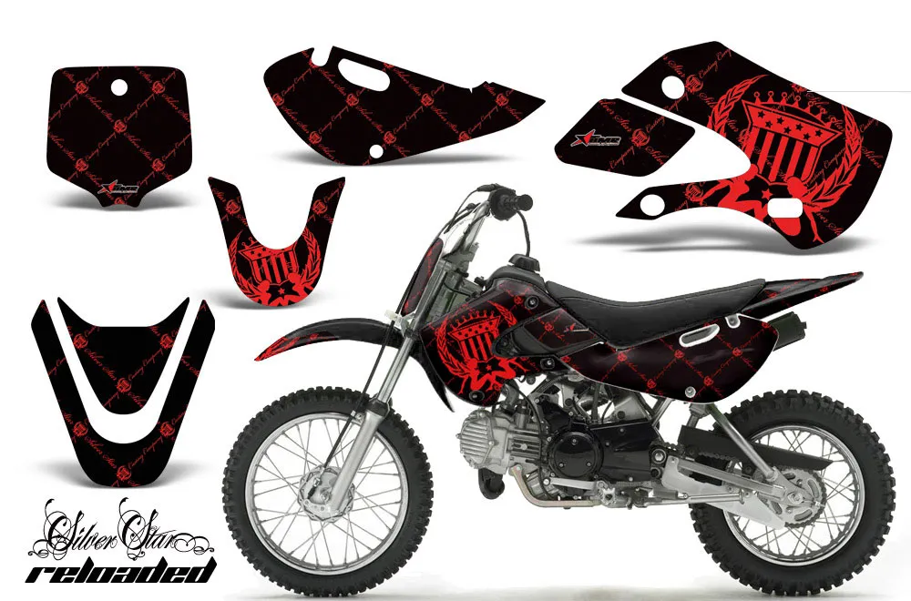Suzuki DRZ 110 Dirt Bike Custom Graphic Kit - All Years
