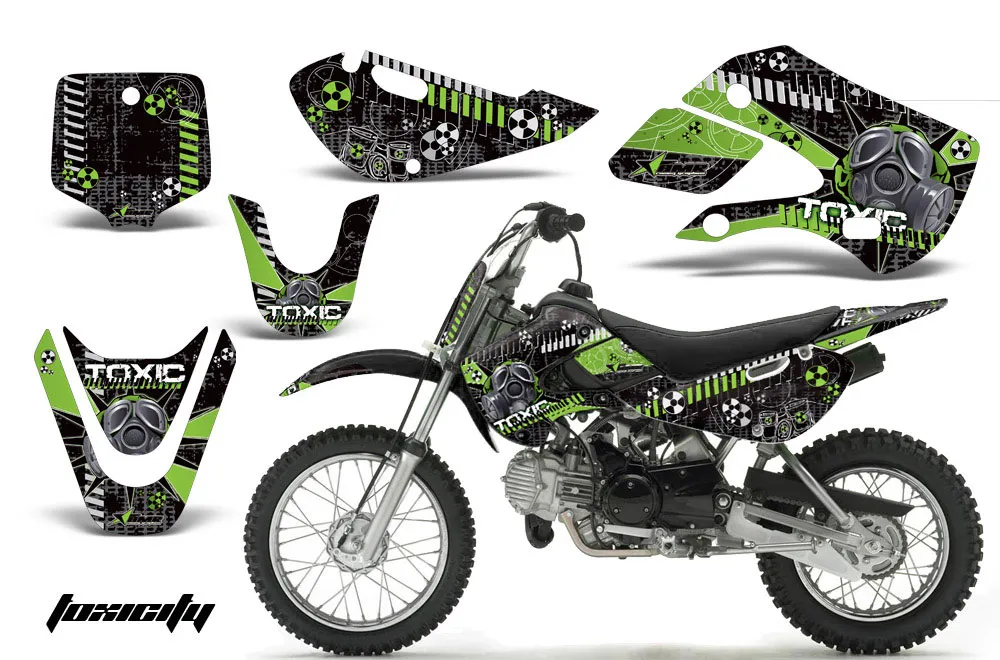 Suzuki DRZ 110 Dirt Bike Custom Graphic Kit - All Years