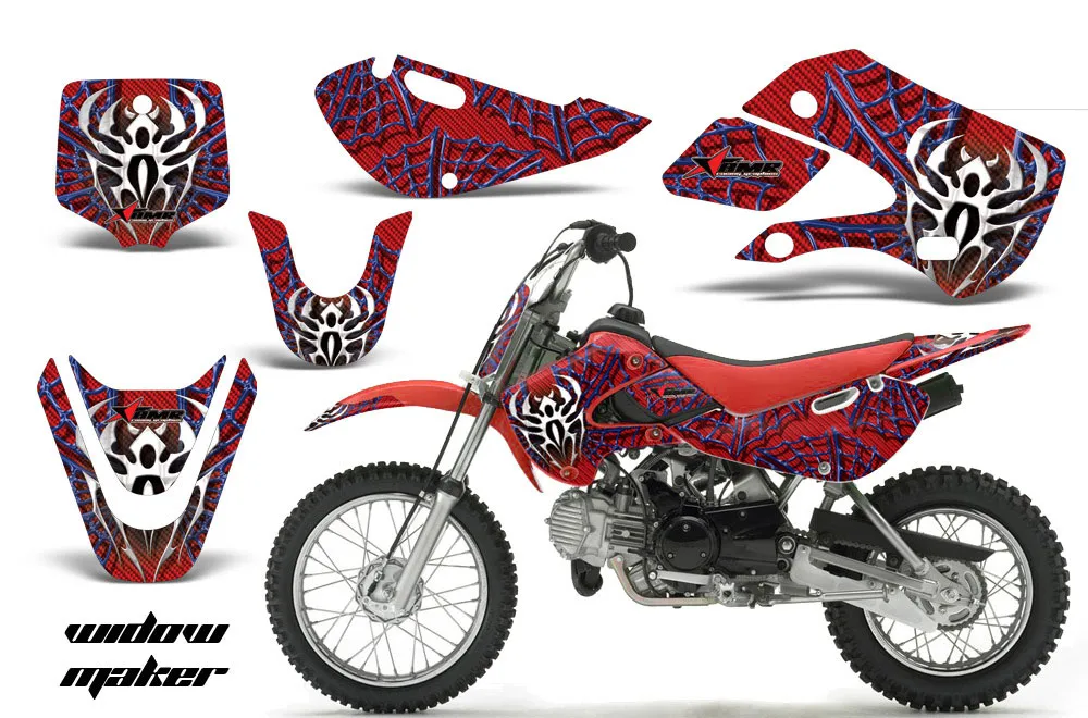 Suzuki DRZ 110 Dirt Bike Custom Graphic Kit - All Years
