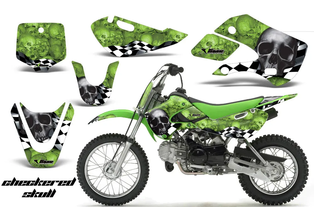 Suzuki DRZ 110 Dirt Bike Custom Graphic Kit - All Years