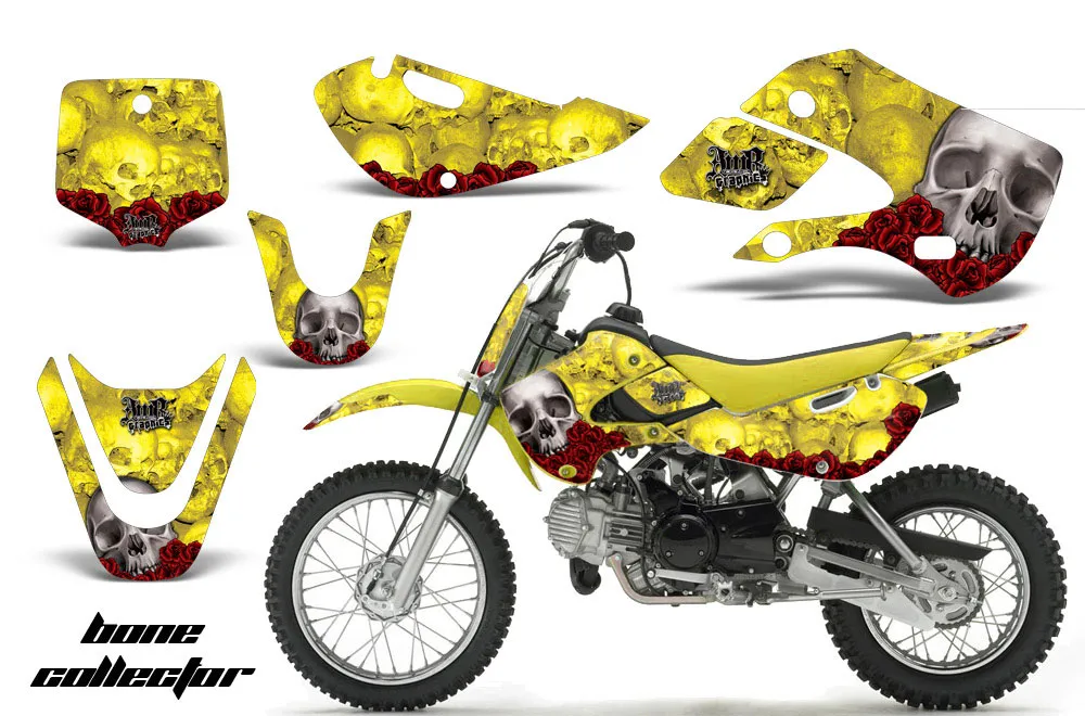 Suzuki DRZ 110 Dirt Bike Custom Graphic Kit - All Years
