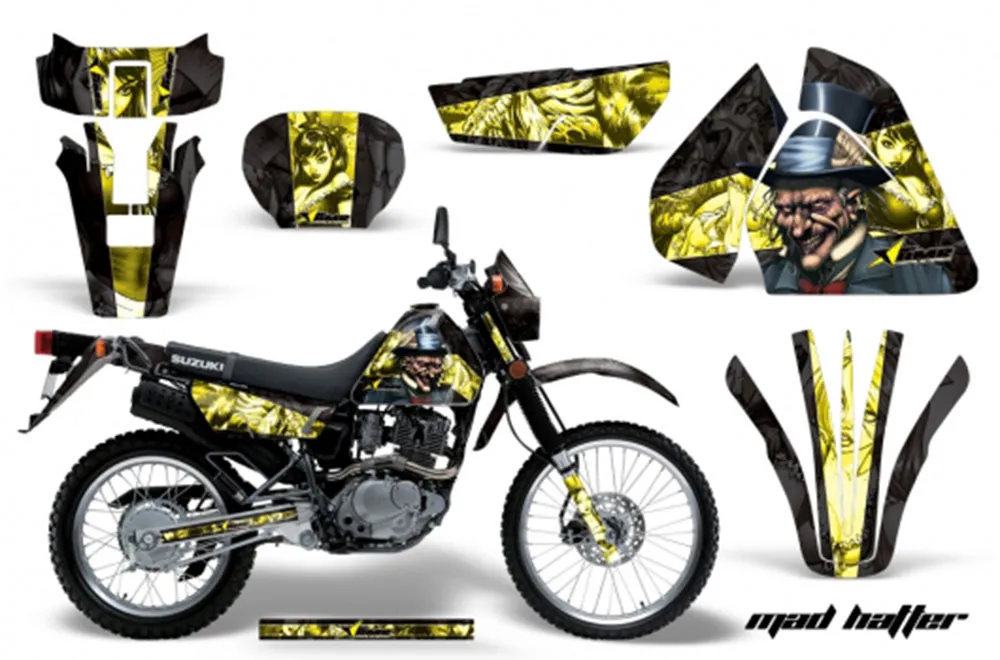 Suzuki DRZ 200 SE Dirt Bike Custom Graphic Kit - 1996-2009