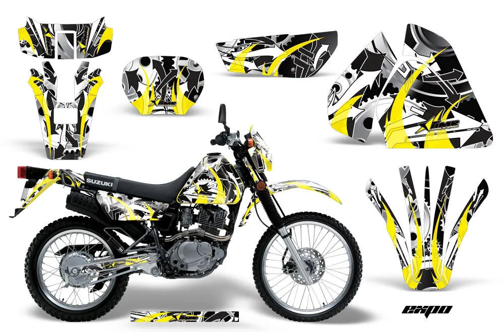 Suzuki DRZ 200 SE Dirt Bike Custom Graphic Kit - 1996-2009