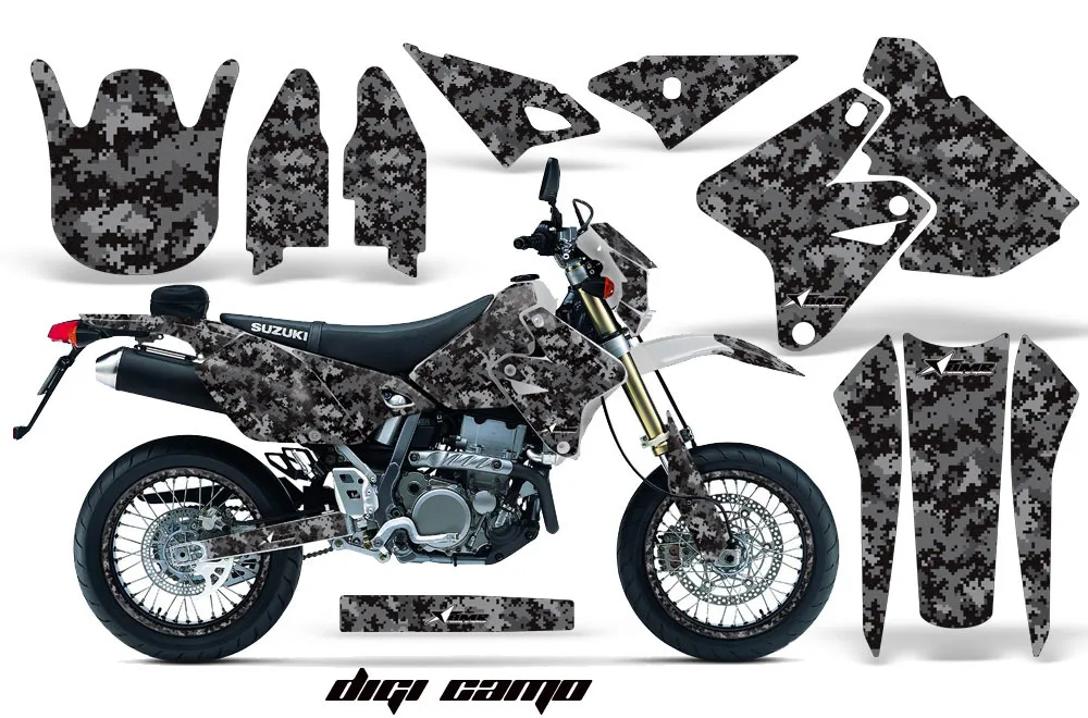 Suzuki DRZ 400 S Metal Tank Dirt Bike Custom Graphic Kit - 2000-2023