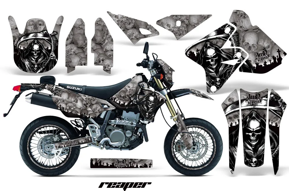 Suzuki DRZ 400 S Metal Tank Dirt Bike Custom Graphic Kit - 2000-2023