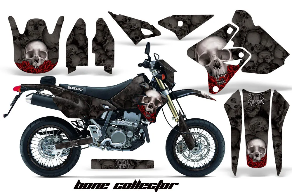 Suzuki DRZ 400 S Metal Tank Dirt Bike Custom Graphic Kit - 2000-2023
