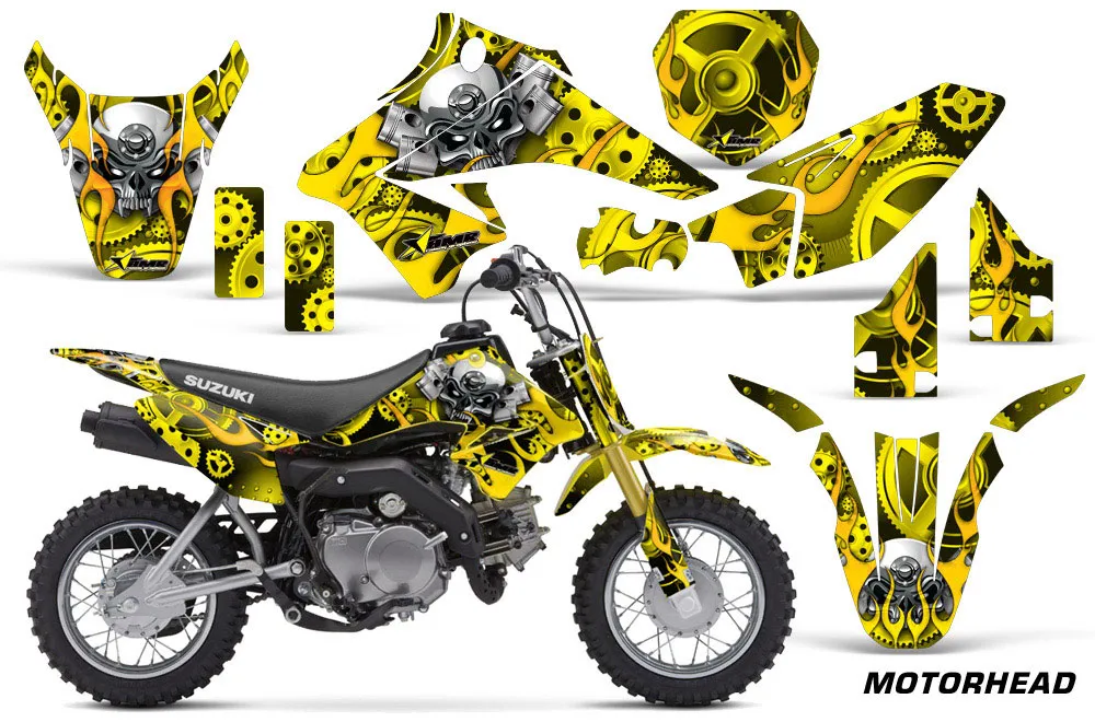 Suzuki DRZ 70 Dirt Bike Custom Graphic Kit - 2008-2016