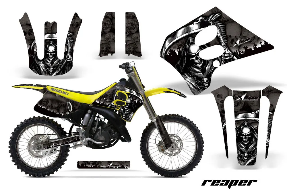 Suzuki RM 250 Dirt Bike Custom Graphic Kit - 1993-1995