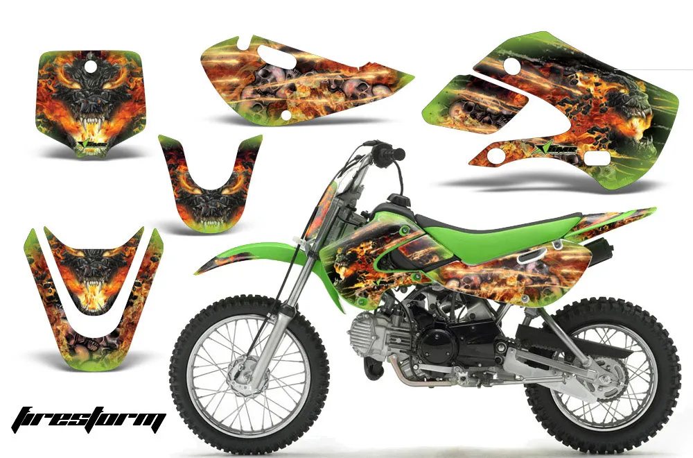 Suzuki RM 65 Dirt Bike Custom Graphic Kit - All Years