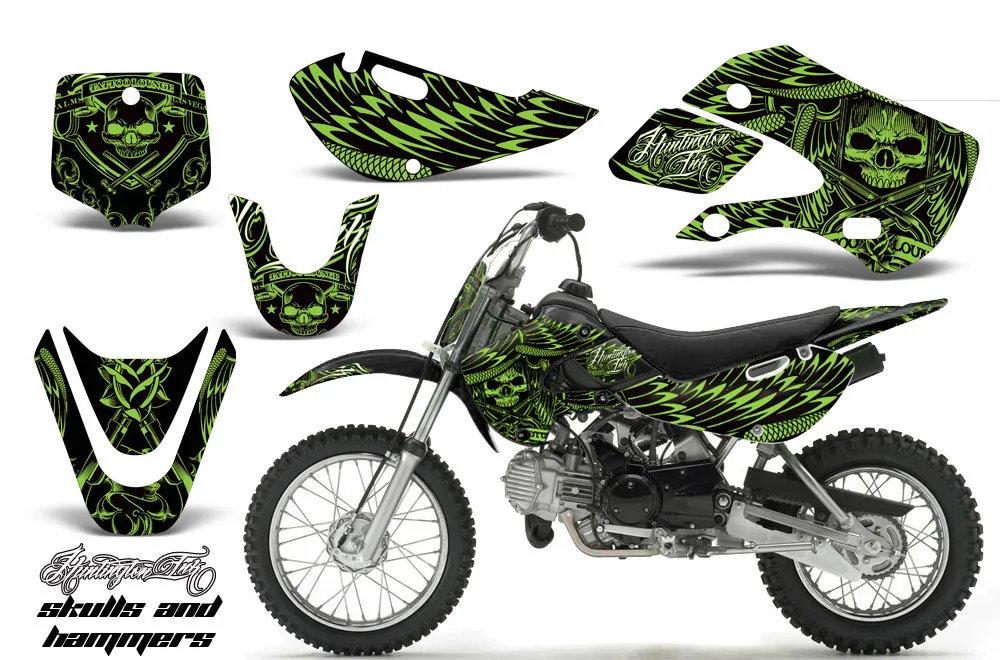 Suzuki RM 65 Dirt Bike Custom Graphic Kit - All Years