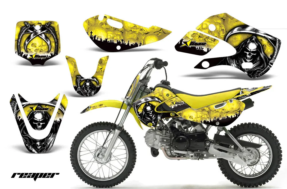Suzuki RM 65 Dirt Bike Custom Graphic Kit - All Years