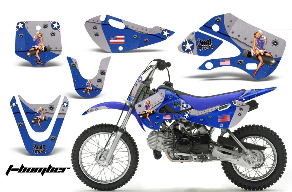 Suzuki RM 65 Dirt Bike Custom Graphic Kit - All Years