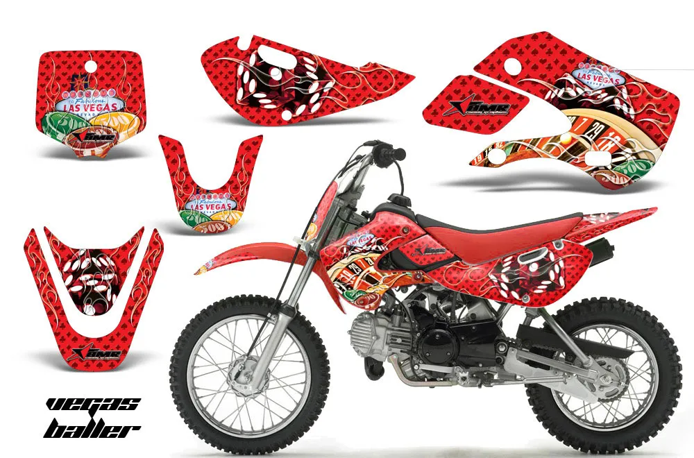 Suzuki RM 65 Dirt Bike Custom Graphic Kit - All Years