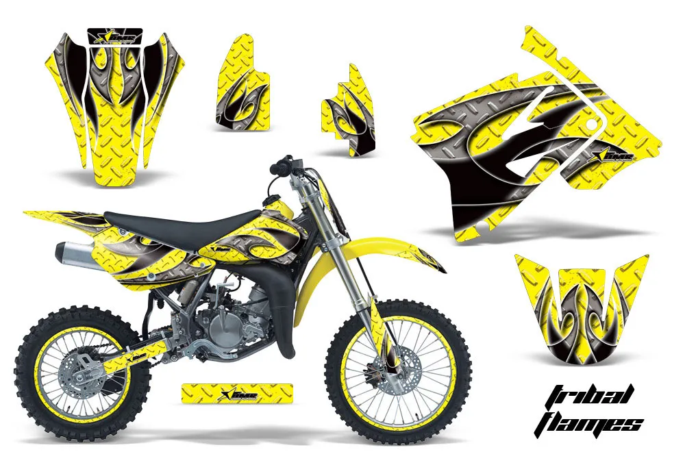 Suzuki RM 85 Dirt Bike Custom Graphic Kit - 2001-2023