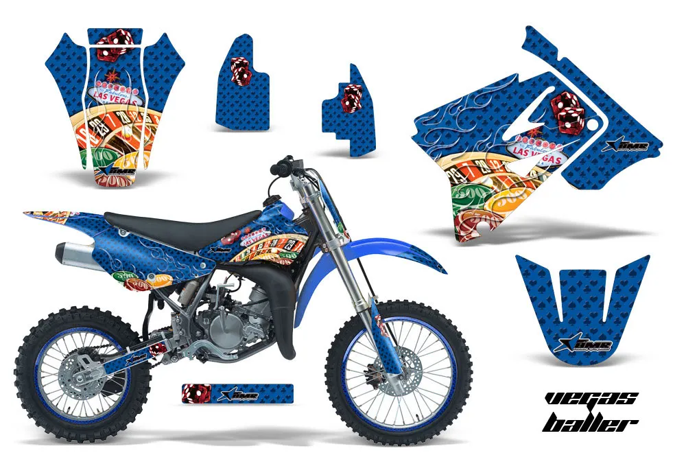 Suzuki RM 85 Dirt Bike Custom Graphic Kit - 2001-2023